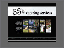 Tablet Screenshot of 63b-caterers.co.nz